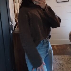 H&M Brown Turtleneck Sweater